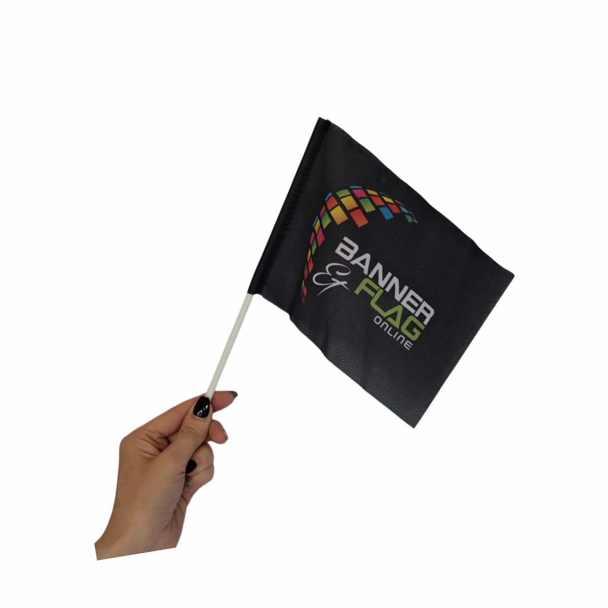 Custom Handheld Flags | Dye Sublimated Printed Flags