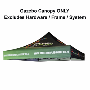 Aluminium Gazebo Canopy - PRINT ONLY