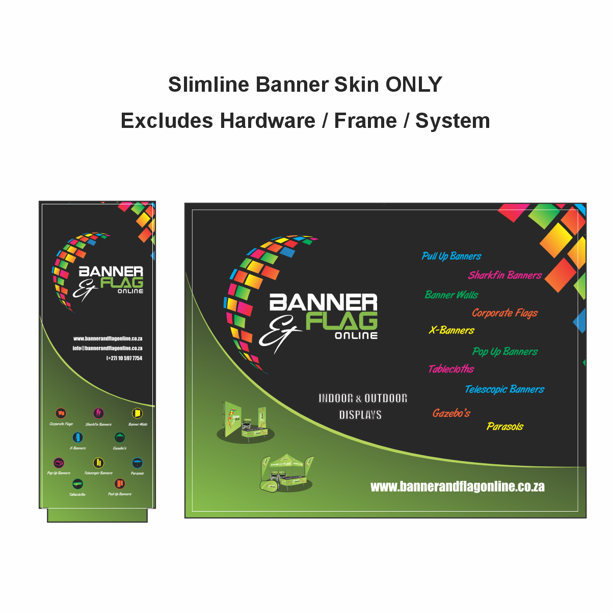 Slimline Banner - PRINT ONLY